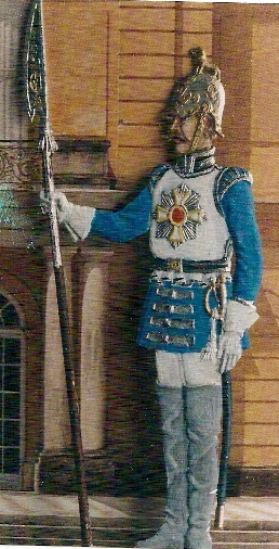 MS - 31  Bavarian Hartschier in Galauniform circa 1900
